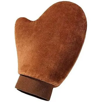 Jonty Body Pomade Self Tan Glove, Velvet Tan Mitt, Brown, Waterproof