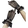 Short Lace Gloves - Chic and Classy Short Lace Gloves for Women, Perfect Addition to Any Formal Attire or Evening Dress.