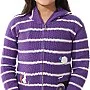 Andora girls Hooded Neck Striped Pullover Sweater (pack of 1)