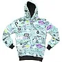 Andora girls Printed Cotton Hoodie 36W24G30301 Sweatshirt (pack of 1)