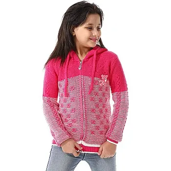 Andora girls Regular Fit Hooded Sweater Pullover Sweater