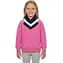 Girls Girls' velvet half-neck hoodie Girls' velvet half-neck hoodie