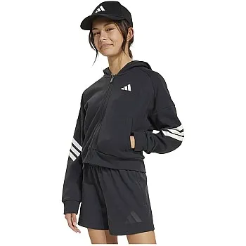 adidas JUNIOR GIRLS JG FI 3S FZ Track Tops
