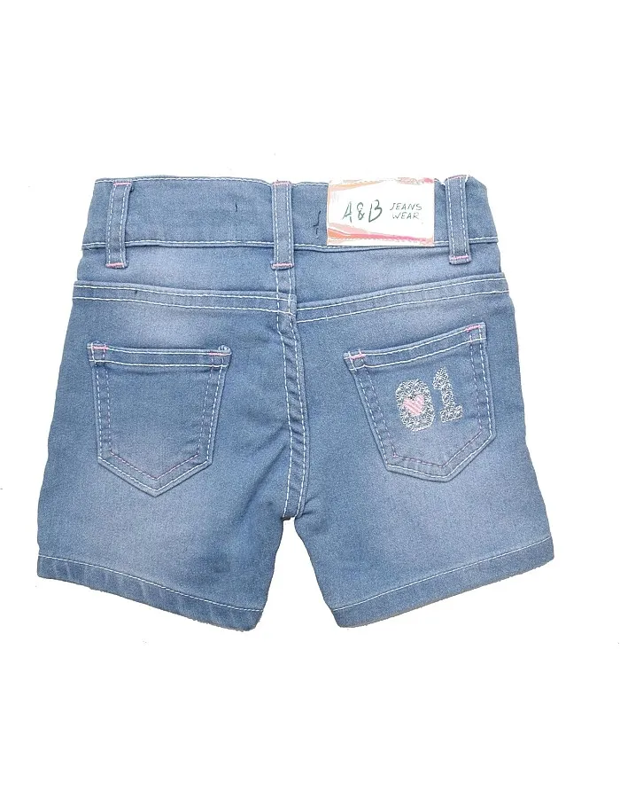 A&B Girls Short 01 Years Light Blue
