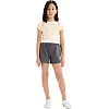 DeFacto Girl Short Casual Knitted Bottom Short E0729A8,Anthra 8/9 Y