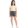 DeFacto Girl Short Casual Knitted Bottom Short E0729A8,Anthra 8/9 Y