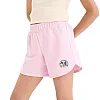 DeFacto Mädchen Shorts mit elastischem Bund bedruckt, rosa rose, 8/9 Yıl