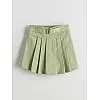 LC Waikiki Elastic Waist Pleated Girl's Shorts Skirt