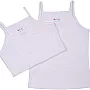 Elsayaad Girls Cotton spagetti strap undershirt(Pack of2) Baby and Toddler Underwear Set (pack of 2)