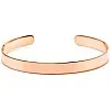 Pure Copper Wristband - Simple Stainless Steel Bracelet for Men and Women, Fashion Style