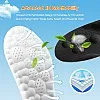 4D Cloud-Like Comfort Soles for Men - Soft Memory Foam Cushioning Insoles - Trim to Fit Steppers Insoles with Arch Support for Foot Pain Relief and Fatigue Reduction(US M 7.5-10.5)