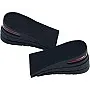 Qenixo® Height Increase Insole 3Layer Air Cushion Heel Insert Lift Shoes Insole for Men and Women Invisible Elevator Adjustable Insoles (Black, Free)