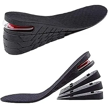 TUSCAN'S Height Increase Insoles for Men, Shoe Height Inserts to Make You Taller, Multi-Layer Invisible Boosting Lifts Soles for Women Kit with Air Cushion Heel Height 3.54 Inch(4 Layer)
