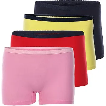4 piece set of stretch cotton underwear for women - Assorted Colors