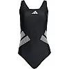 adidas Women's Logo C-back Swimsuit One Piece Swimsuit (pack of 1)