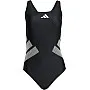 adidas Women's Logo C-back Swimsuit One Piece Swimsuit (pack of 1)