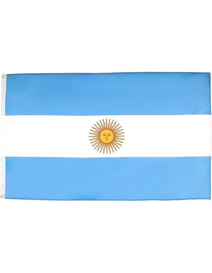 AZ FLAG Argentina Flag 90 x 60 cm – Argentina Flag 60 x 90 cm Light Polyester