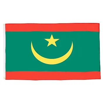 AZ FLAG Mauritania Flag 150 x 90 cm - Mauritanian Flag 90 x 150 cm