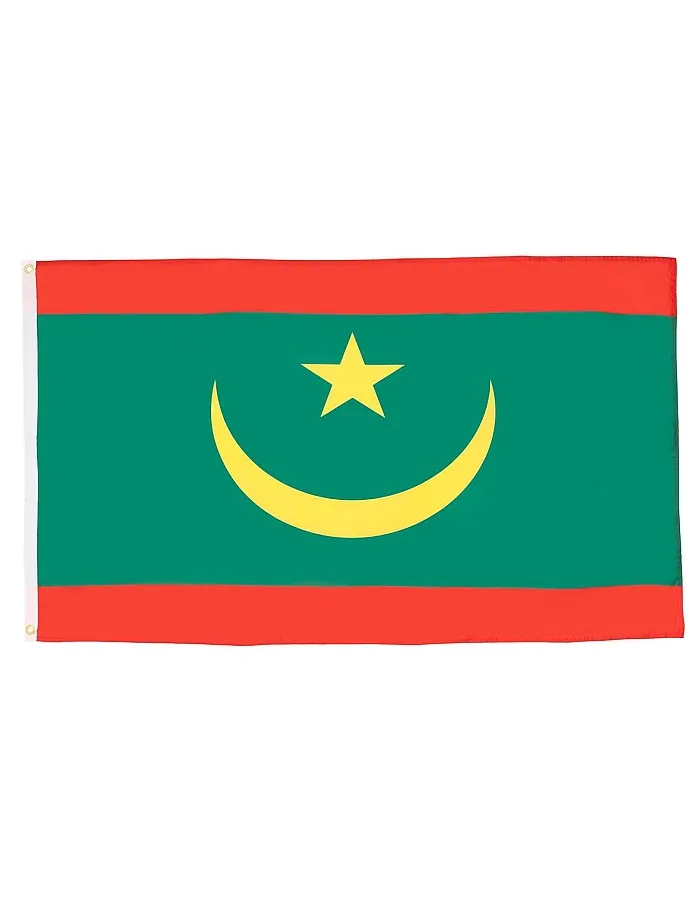 علم موريتانيا من ايه زد فلاج، مقاس 1.50 م × 90 سم