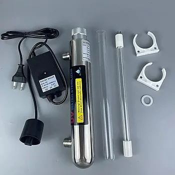 uv unit for sterilizing drinking water from viruses and bacteria