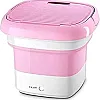 Generic Mini Travel & Trip Washer - Lightweight & Compact & Folds Easily - Front Load - Stainless Steel - Portable - 5kg Capacity - Multi Color - Energy Efficient