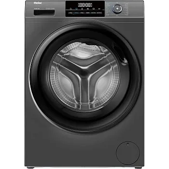 Haier 8 KG Front Loading Washing Machine, 525 mm Super Drum, BLDC Inverter Motor, Laser Welding, Steam, Silver, HW80-BP14929AS6