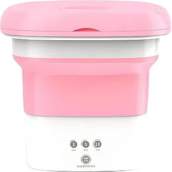 SAVING HOME Mini Foldable Washing Machine Folding Small Automatic Washing Machine With Touch Screen Portable Washing Machine Small Statur Big Intelligence