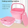 SAVING HOME Mini Foldable Washing Machine Folding Small Automatic Washing Machine With Touch Screen Portable Washing Machine Small Statur Big Intelligence