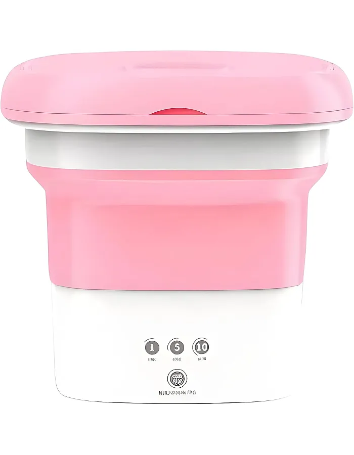 SAVING HOME Mini Foldable Washing Machine Folding Small Automatic Washing Machine With Touch Screen Portable Washing Machine Small Statur Big Intelligence