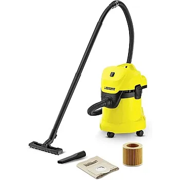 Karcher 1.629-806.0 WD 3 AE 17l Wet and Dry Vacuum Clearner Yellow