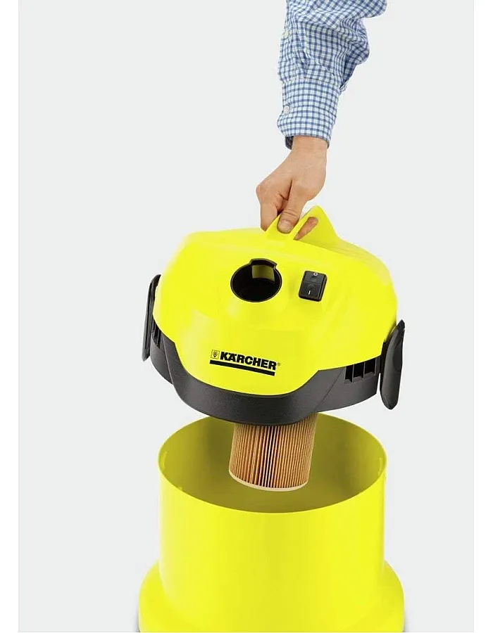 Karcher Wd2 1000 Watt Wet Dry Vacuum Machine