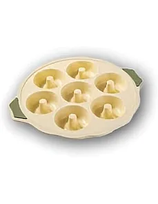 Round Mold - 28cm Silicone Donut with Steel Frame, Heat Resistant for Oven and Microwave, Non-Stick Baking Pan for Cakes and Pastries, Durable Kitchen Tool Color Exactly as Seen in Photos