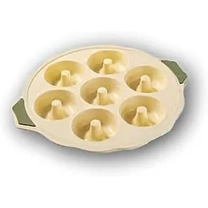 Round Mold - 28cm Silicone Donut with Steel Frame, Heat Resistant for Oven and Microwave, Non-Stick Baking Pan for Cakes and Pastries, Durable Kitchen Tool Color Exactly as Seen in Photos