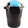 MaxBlast Philip Rotating Scrapers 50L 18.5cm12.12 Black-Blue