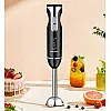 Jamakii jmk 3005 1000W Stainless Steel Hand Blender Sharp and Powerful Blades Food Prep 2 Speed