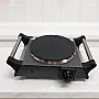 1 Eye Electric Cooker, 1500 Watts, Non-Stick Surface With Temperature Levels, Overheat Protection, Auto Shut-Off Function -kh7115