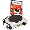 hot plate single burner hotplate cooking stove cooker heater for cooking, non-stick coating, overheat protection electric cooking (1000 W)