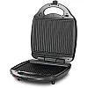 Black & Decker 1400W 3-in-1 4 Slice Sandwich & Waffle Maker with 180 Degree Grill Mode with Interchangeable Plate, TS4130-B5, 2 Years Warranty