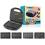 Jamaki 4 in 1 Sandwich Maker 1500W Multifunctional Donut Waffle Nut Maker Easy to Use - jmk2012