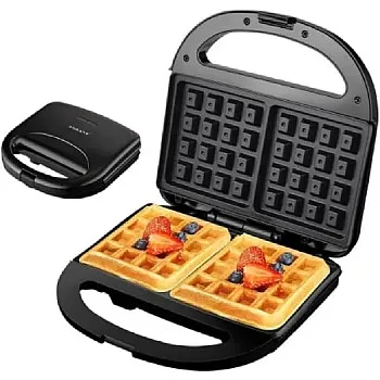 Sokany SK-08074 750W Waffle Maker, Black