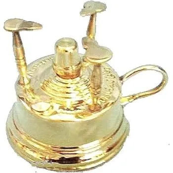 Copper Spartan for Making Coffee with Copper Handle and Lid, 3-Mounts