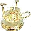 Copper Spartan for Making Coffee with Copper Handle and Lid, 3-Mounts