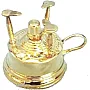 Copper Spartan for Making Coffee with Copper Handle and Lid, 3-Mounts