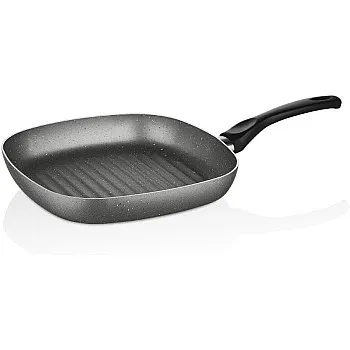 Papilla - FRED - 28 cm Grill Pan - Grey - Gas Stove - Made in Turkey