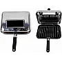 Stainless Steel Grill Pan with Glass Open