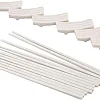 Moments Chop Sticks with Stand 6-Pieces Set, Light Stone