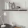 Home Gallery Swedish wall shelf 100X20 Black