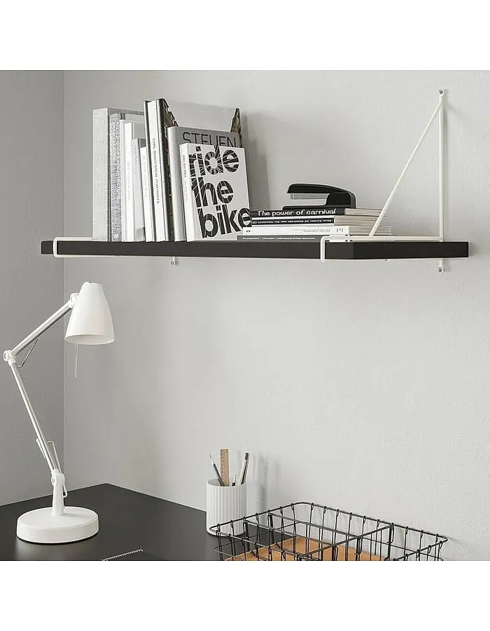 Home Gallery Swedish wall shelf 100X20 Black