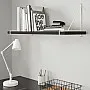 Home Gallery Swedish wall shelf 100X20 Black