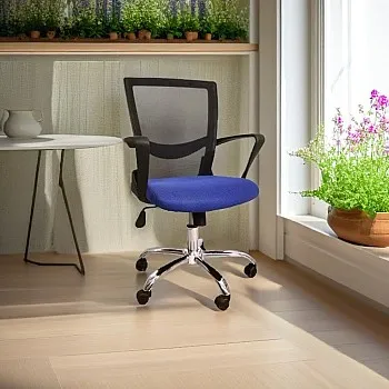 Office Chair - Black & Blue